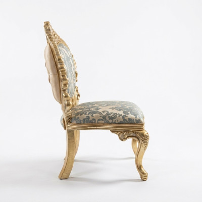 Dining room chair chair chairs wood luxury dining room dining fabric style baroque armrest