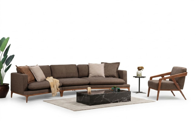Corner sofa set armchair sofa corner sofas seating luxury seats set fabric new