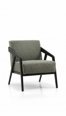 Armchair Seat Living Room Fabric Polyester Style Modern Design Luxury