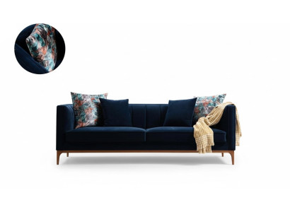 Three-seater sofa, 3-seater sofas, luxury seat, fabric, modern style, textile couches, furniture