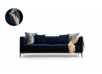 Three-seater sofa, 3-seater sofas, luxury seat, fabric, modern style, textile couches, furniture