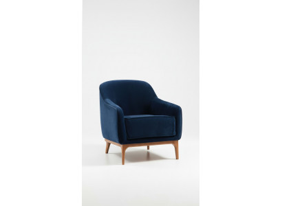 Luxury Armchair, Living Room Single-Seater, Fabric Polyester, Modern Design Style, New