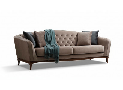 Three-seater sofa 3-seater sofas luxury upholstered couch fabric couches furniture 230cm