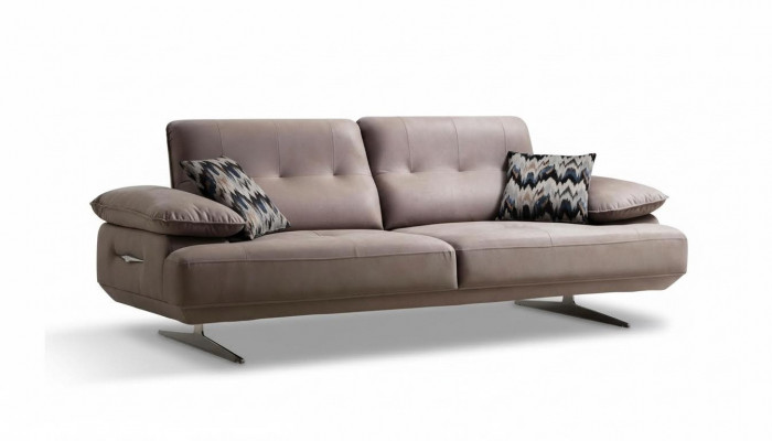Italian style furniture three-seater couch upholstered sofa luxury couches textile fabric