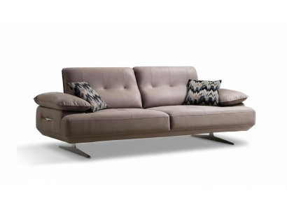 Italian style furniture three-seater couch upholstered sofa luxury couches textile fabric