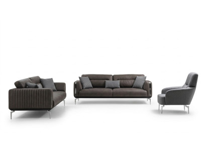 Sofa set Sofa Set Sofas 3+3+1 Seater Armchair Modern Polyester Three-seater