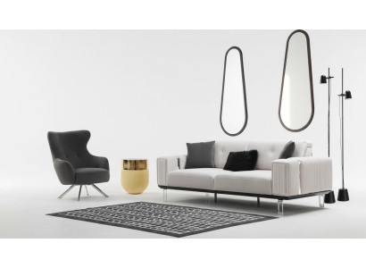Luxury Sofa Set 3+1 Seat Sofas Armchair Fabric Design Seat Cushion Furniture New