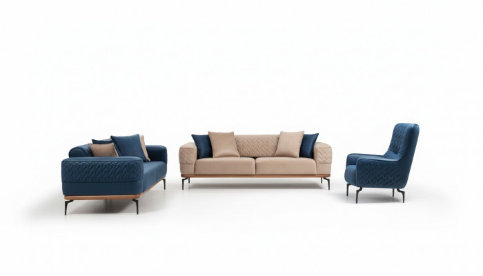 Sofa Set Complete Couch Set 331 Seat Armchair Sofa Couches Furniture Set New