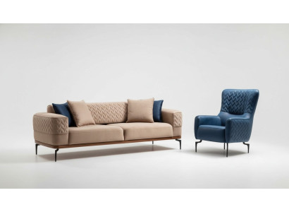 Luxury Sofa Set Sofas Armchair 3+1 Seater Modern Set Design Group