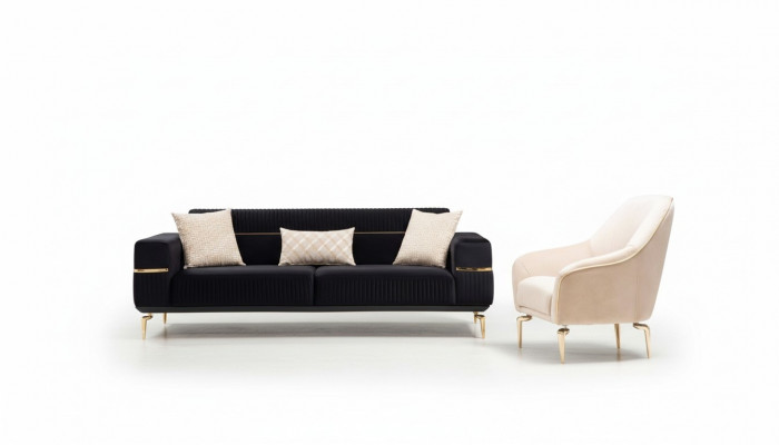 Sofa suite sofa set sofas 3+1 seat armchair furniture upholstery designer couches