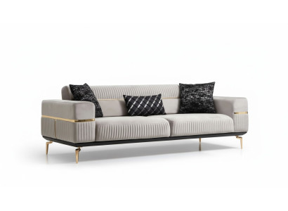 Luxury Sofa Three-Seater Couch Upholstered Furniture XXL Sofas Big Couches Velvet Furniture New