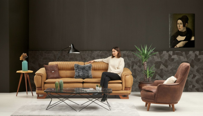 Luxury Sofa Set Complete Couch Set 3+1 Seater Armchair