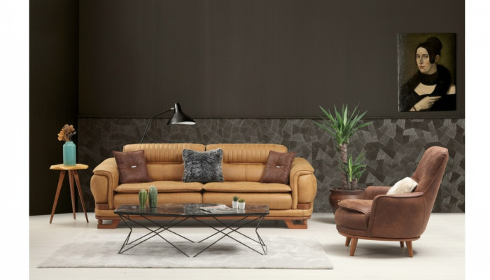 Luxury Sofa Set Complete Couch Set 3+1 Seater Armchair