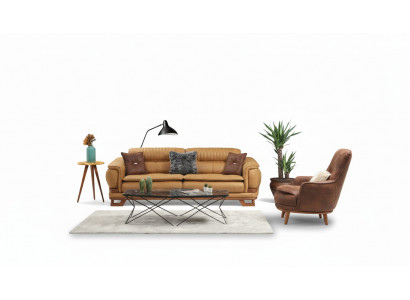 Luxury Sofa Set Complete Couch Set 3+1 Seater Armchair