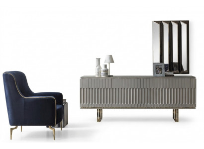 Suit sideboard mirror dresser cabinet designer luxury cabinets dresser set