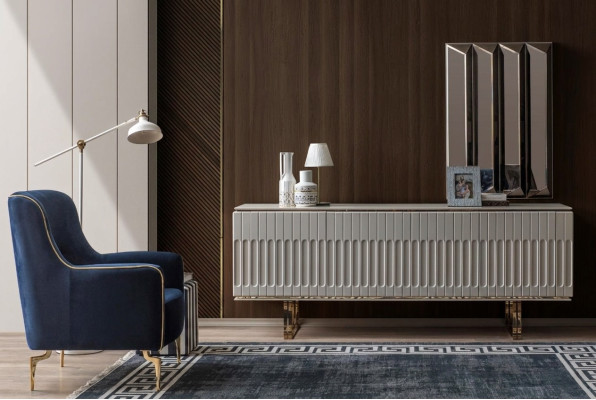 Luxury Sideboard Dresser Cabinet Living Room Designer Cabinets Dressers Modern New