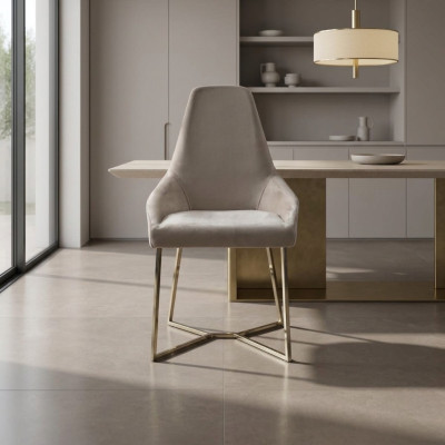 Armchair Dining Chair Luxury Beige Armchair Chair Chairs Modern Design Furniture