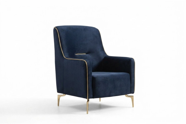 Armchair Single-Seater 1 Seat Club Chair Fabric Modern Chair Living Room Furniture Textile