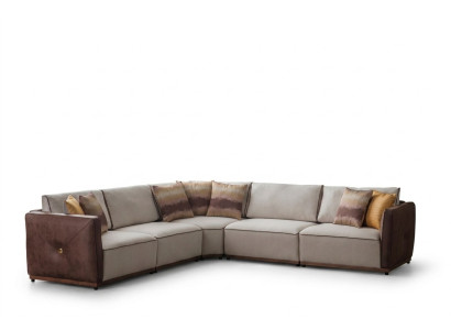 Luxury Corner Sofa, Sofas L-Shaped, Large Sofa Corner Living Room, Polyester, Modern Fabric, New