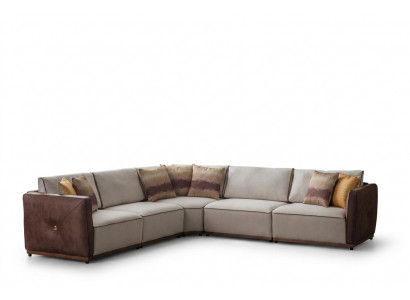 Luxury Corner Sofa, Sofas L-Shaped, Large Sofa Corner Living Room, Polyester, Modern Fabric, New
