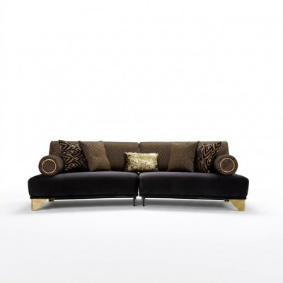 Three-seater sofa 3-seater luxury sofas living room couch fabric couches 260cm furniture