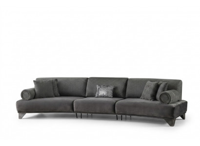 5-seater sofa couch upholstered sofa XXL sofas living room fabric big living landscape