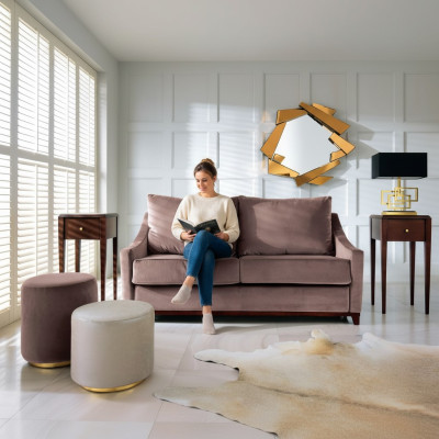 Living room set sofa couch side table stool sofas couches furniture textile 3-piece.