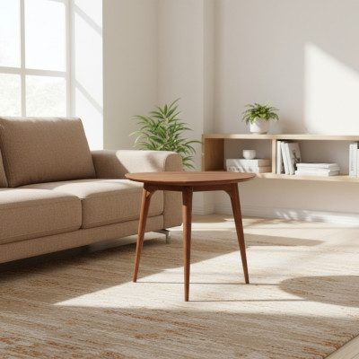 Table Side Table Tables Coffee Table Wooden Table Brown Wood Luxury Furniture New