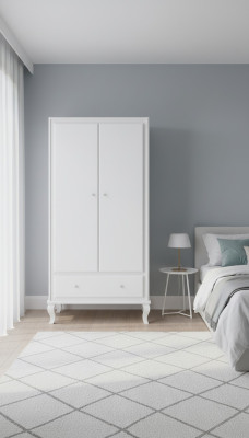 Children's wardrobe, wardrobe, children's room cabinet, wooden children's furniture, modern wood