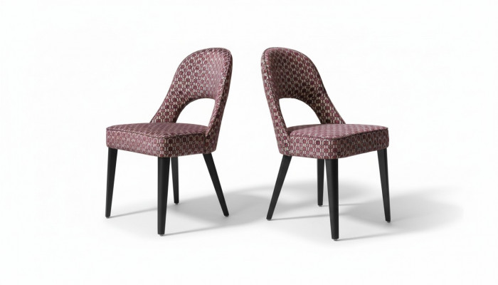 Dining room chair, chair, luxury kitchen chair, upholstered chair, fabric dining room chairs, wood, new.