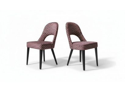Dining room chair, chair, luxury kitchen chair, upholstered chair, fabric dining room chairs, wood, new.