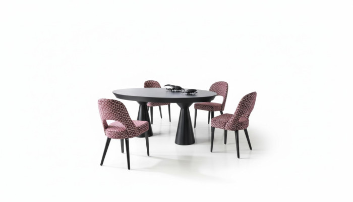 Dining group luxury dining room dining nook dining table set chair sideboard wood 6-piece