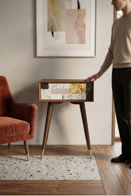 Console table table console chest of drawers side table wood modern luxury design new