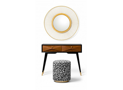 Console table table console chest side table wood modern luxury brown design