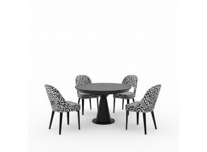 Dining chair chair armchair seat 1 seat club chair fabric modern dining room wood