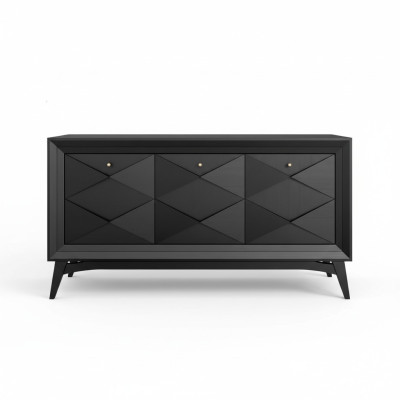 Luxury Dresser Cabinet Sideboard Gray Classic Dressers Dining Room Cupboards Wood