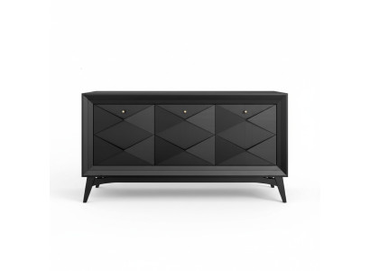 Luxury Dresser Cabinet Sideboard Gray Classic Dressers Dining Room Cupboards Wood