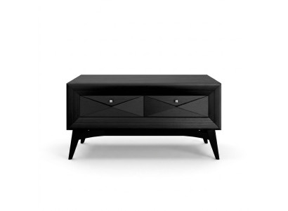 TV stand lowboard sideboard table living room modern wood black design