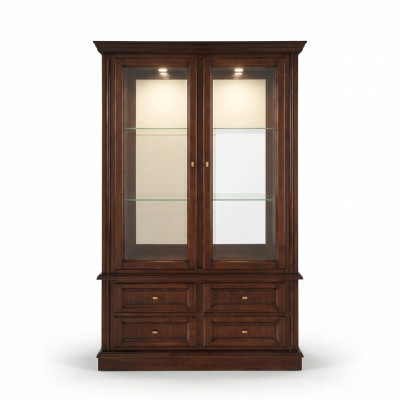Showcase cabinets furniture classic style showcases living room sideboard glass wood