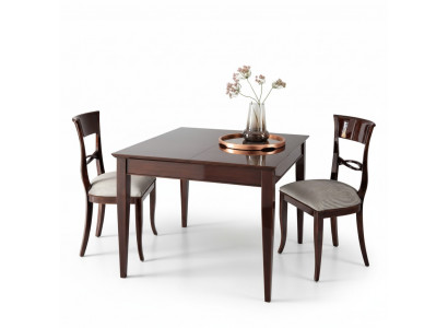 Dining room table dining table high gloss table wood dining corner dining room extendable new