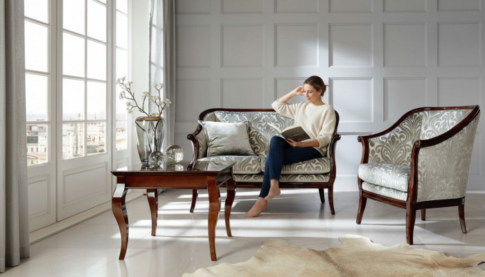 Sofa Set Sofa Suite Armchair Luxury Coffee Table Set Living Room Furniture 3-piece.