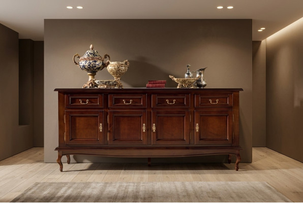 Sideboard dresser cabinets dressers wardrobe wood living room XXL sideboards brown