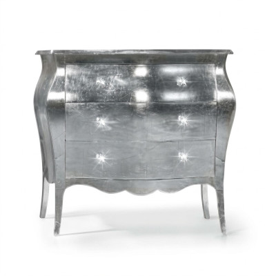 Dressers Cabinets Dressers Wood Luxury Furniture Bedroom Classic Silver Design