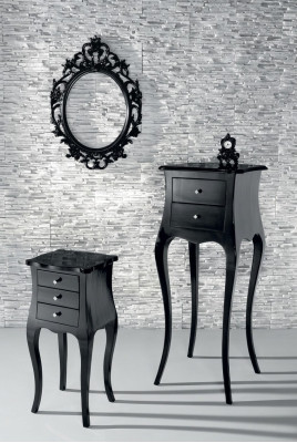 Side table coffee table tables living room luxury black table classic furniture