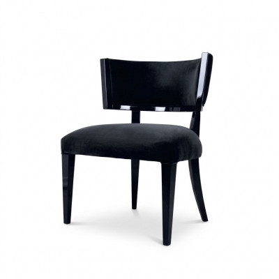 Dining room chair, chair, armchair, design chairs, armchair, seat, wood, luxury, black.