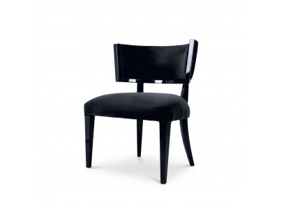 Dining room chair, chair, armchair, design chairs, armchair, seat, wood, luxury, black.