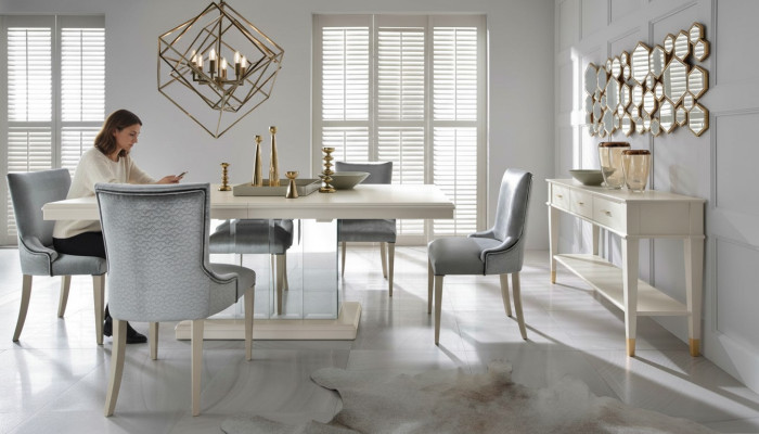 Table Columns Dining Room Table Dining Set Dining Table Chair Dining Group Chairs 6-piece.