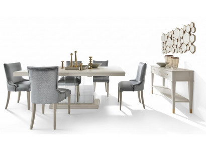 Table Columns Dining Room Table Dining Set Dining Table Chair Dining Group Chairs 6-piece.