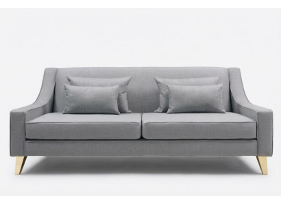Three-seater sofa 3-seater sofas luxury seats fabric grey living room design modern