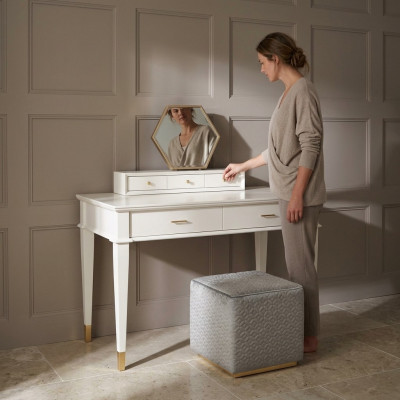 Dressing table console table console table luxury wood bedroom white modern